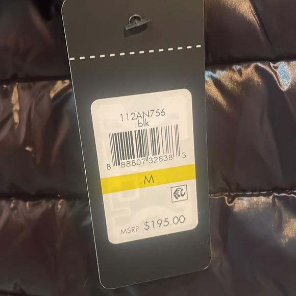 Guess Black Puffer Jacket Men’s Size M *Nwt* - Picture 5 of 5